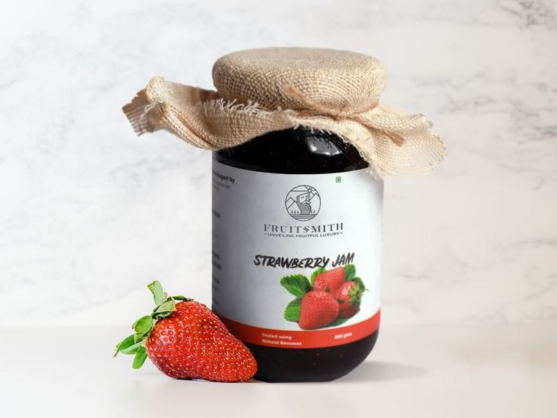 Fruitsmith - Pure Strawberry Jam jar
