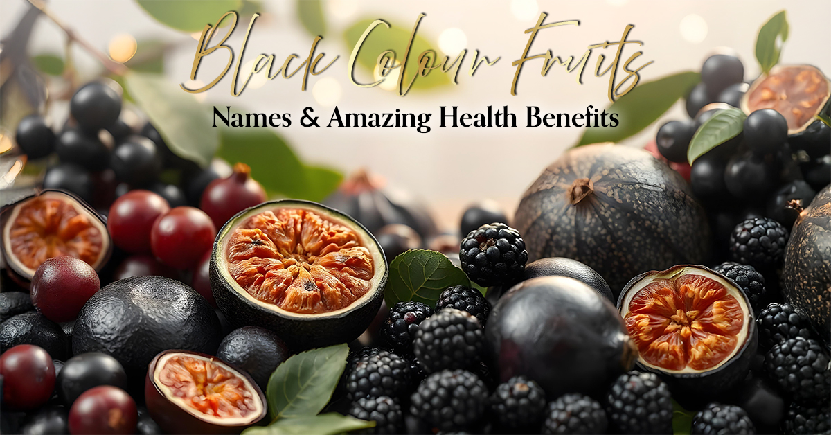 Exotic Black Colour Fruits: Names & Their Amazing Health Benefits